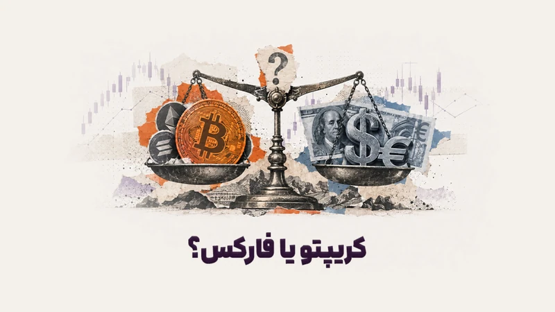 کاور ویدیوی «کریپتو یا فارکس؟ کدام بازار برای ترید بهتر است؟»