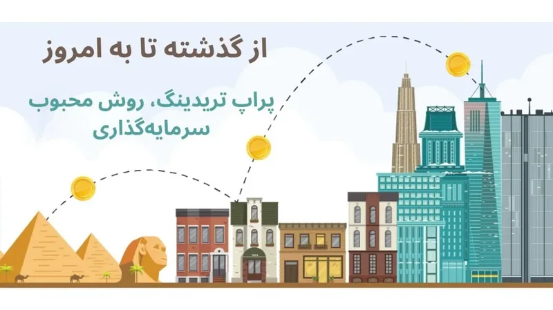 خط زمانی از اهرام مصر تا آسمانخراشها با عنوان «از گذشته تا امروز؛ پراپ تریدینگ روش محبوب سرمایهگذاری»