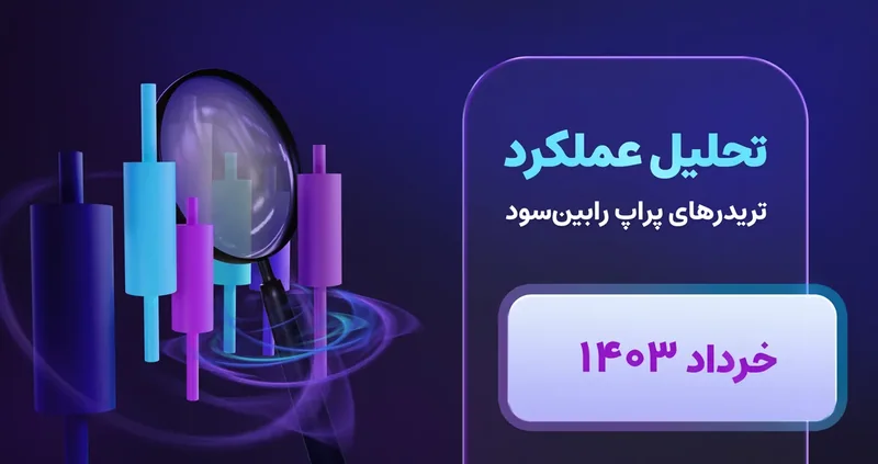 شمع‌ها و ذره‌بین؛ کاور «تحلیل عملکرد تریدرهای پراپ رابین‌سود، خرداد ۱۴۰۳»